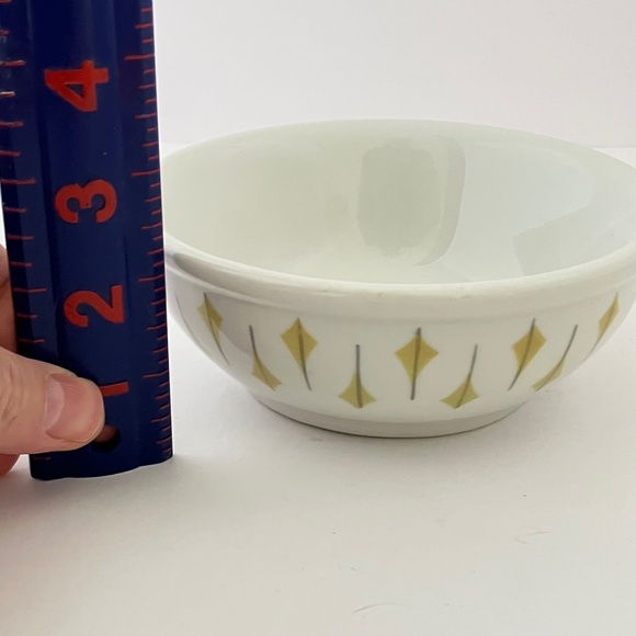 Vintage MCM Jackson China Restaurant Ware Atomic Starburst Cereal Bowl - Picture 5 of 10